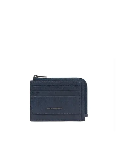 Piquadro Porta carte di credito piccolo Solm Blu