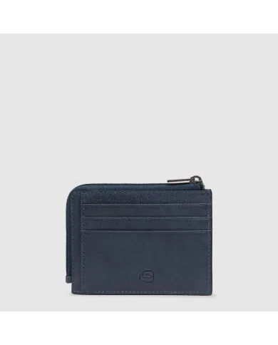 Piquadro Porta carte di credito piccolo Solm Blu