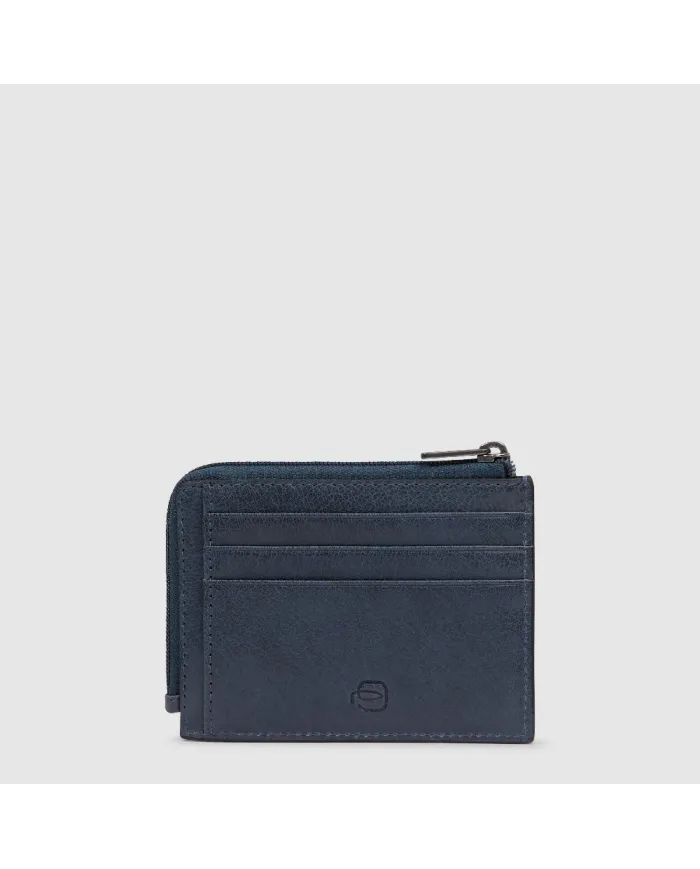 Piquadro Porta carte di credito piccolo Solm Blu