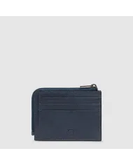 Piquadro Porta carte di credito piccolo Solm Blu