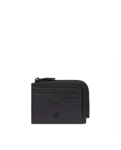 Piquadro Porta carte di credito piccolo Ael Nero