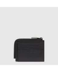 Piquadro Porta carte di credito piccolo Ael Nero