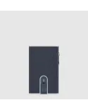 Piquadro Compact wallet con tasca monete Modus special Blu
