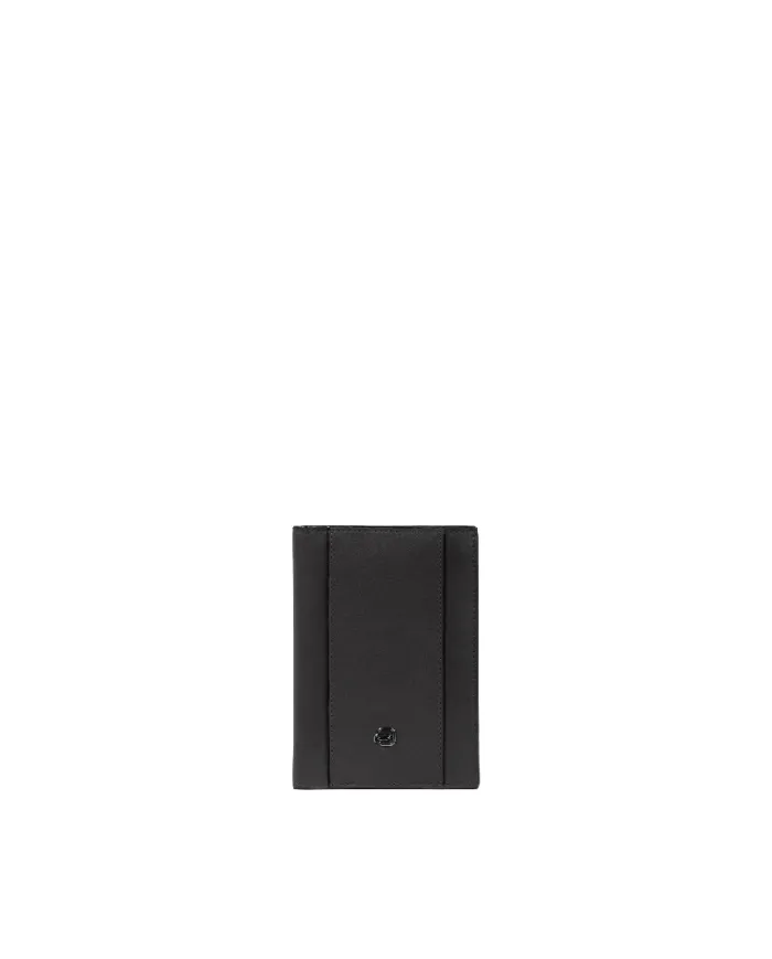 Piquadro Porta passaporto in pelle Circle W92 Nero