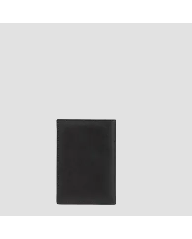 Piquadro Porta passaporto in pelle Circle W92 Nero