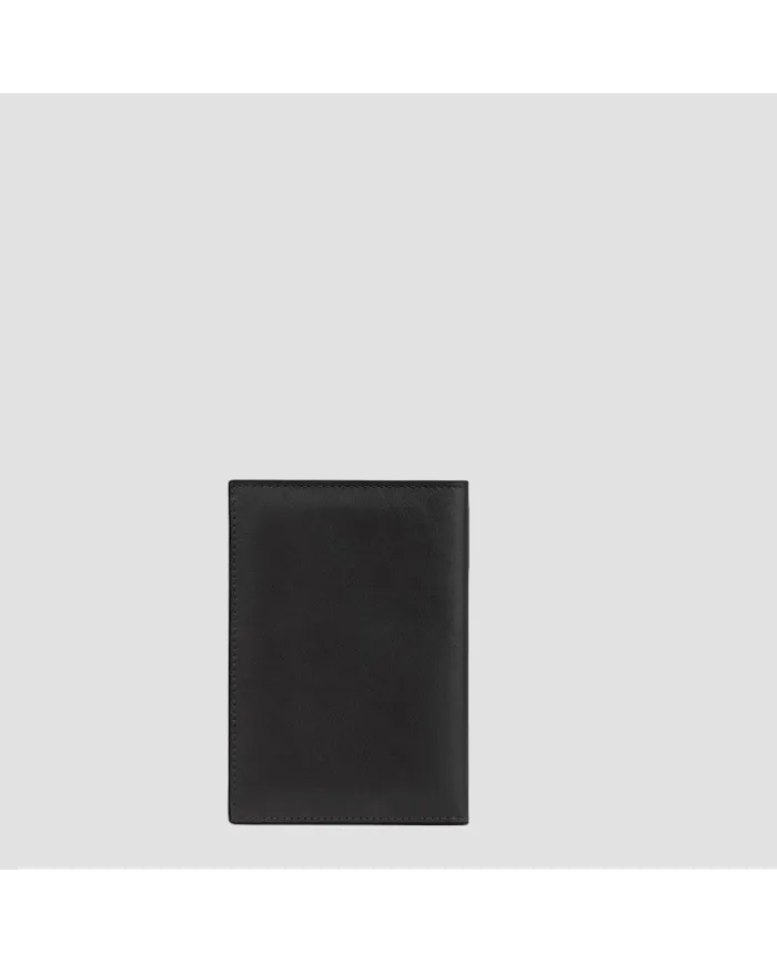 Piquadro Porta passaporto in pelle Circle W92 Nero