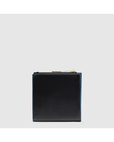 Piquadro Portafoglio piccolo Blue Square Nero