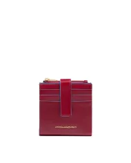 Piquadro Portafoglio piccolo Blue Square Rosso
