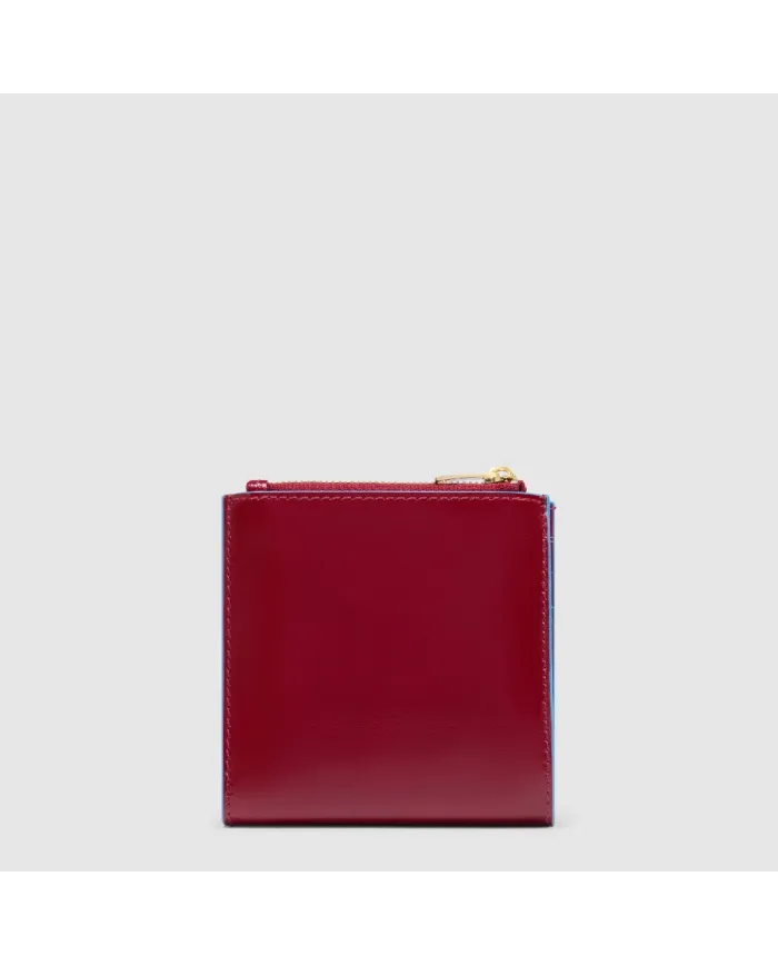 Piquadro Portafoglio piccolo Blue Square Rosso