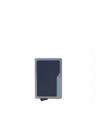 Piquadro Porta carte automatico Magasafe Blue square