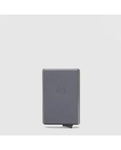 Piquadro Porta carte automatico Magasafe Blue square