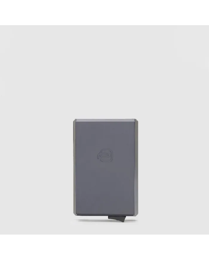 Piquadro Porta carte automatico Magasafe Blue square