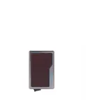 Piquadro Porta carte automatico Magasafe Blue square Mogano