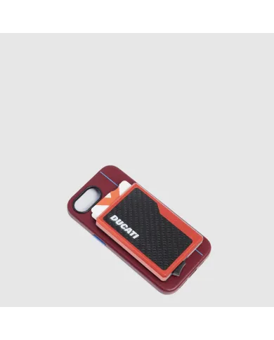 Piquadro Porta carte automatico Piquadro x Ducati Rosso