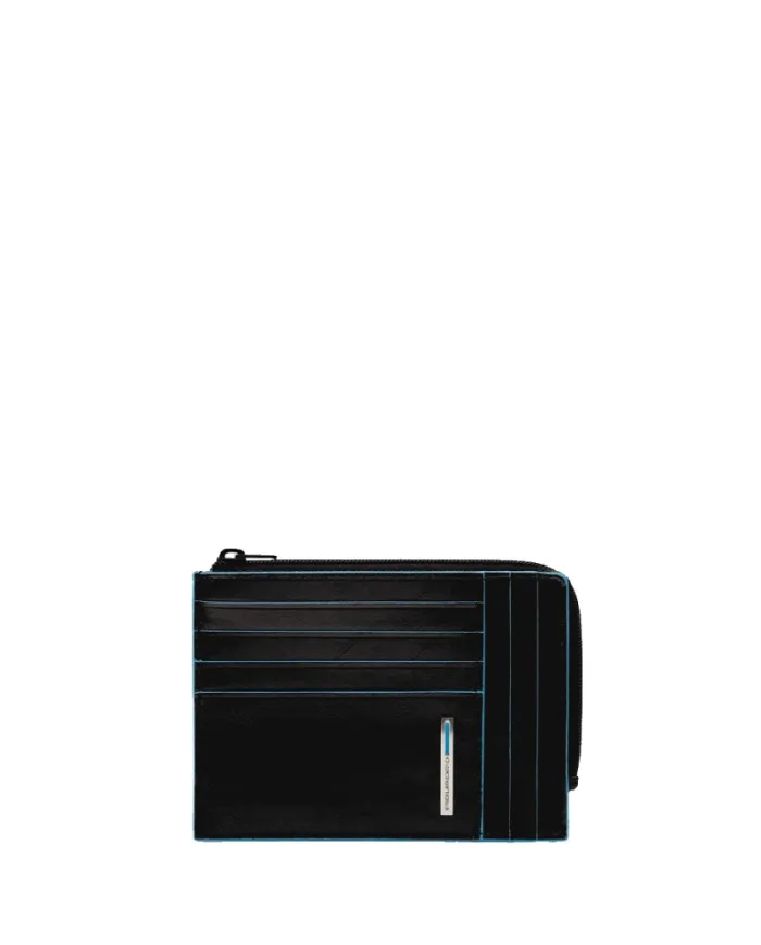 Piquadro Portadocumenti monete Nero