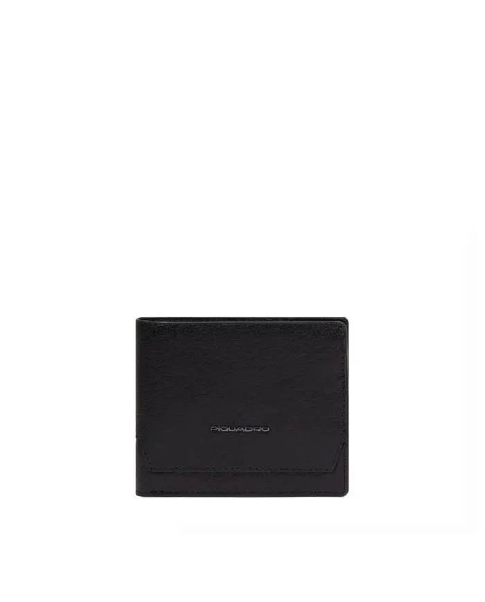 Piquadro Portafoglio piccolo Solm Nero