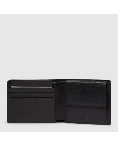 Piquadro Portafoglio piccolo Solm Nero