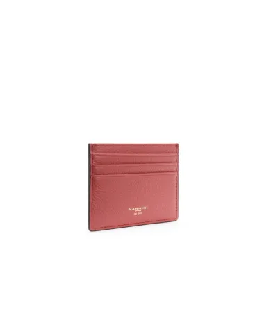 Nannini Porta tessere per donna Wallis Rosso Geranio