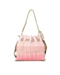 FRI-YAY Borsa plisse Sara Rosa/Multicolor