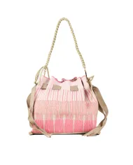 FRI-YAY Borsa plisse Sara Rosa/Multicolor