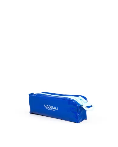 NASSAU Telo mare blu con custodia Nassau Blu elettrico