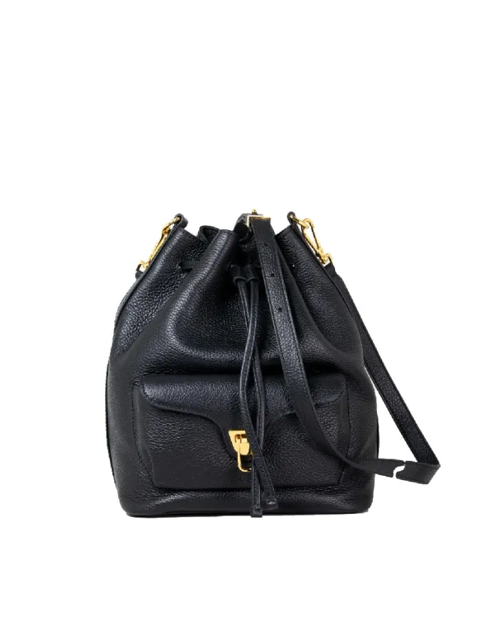 Coccinelle Borsa secchiello Beat generatio Nero