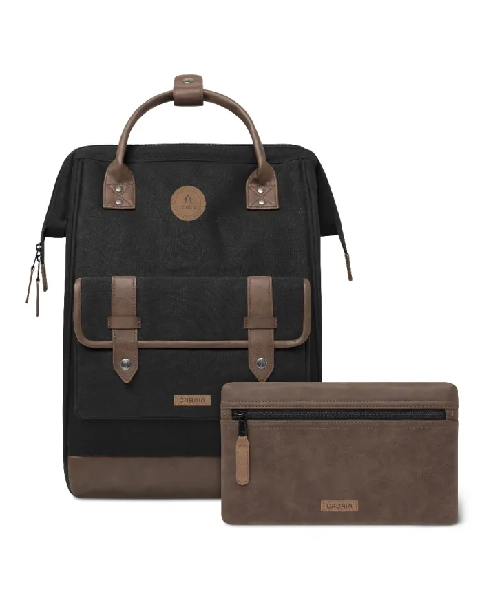 CABAIA Zaino Adventurer Maxi Trogir - 23L Nero/Testa moro