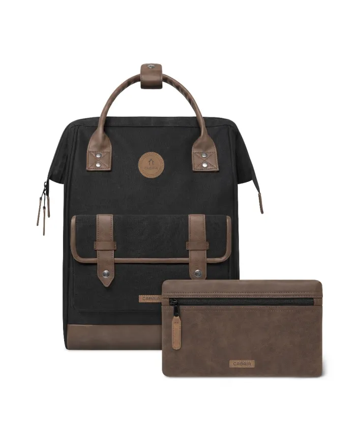 CABAIA Zaino Adventurer MediumTrogir - 18L Nero/Testa moro