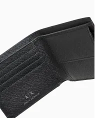 Armani Exchange Portafoglio piccolo per uomo Nero