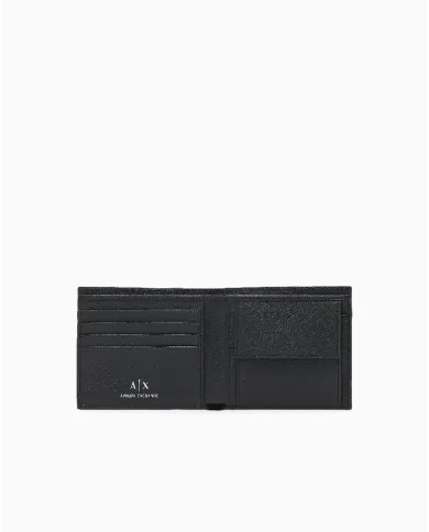 Armani Exchange Portafoglio piccolo per uomo Nero