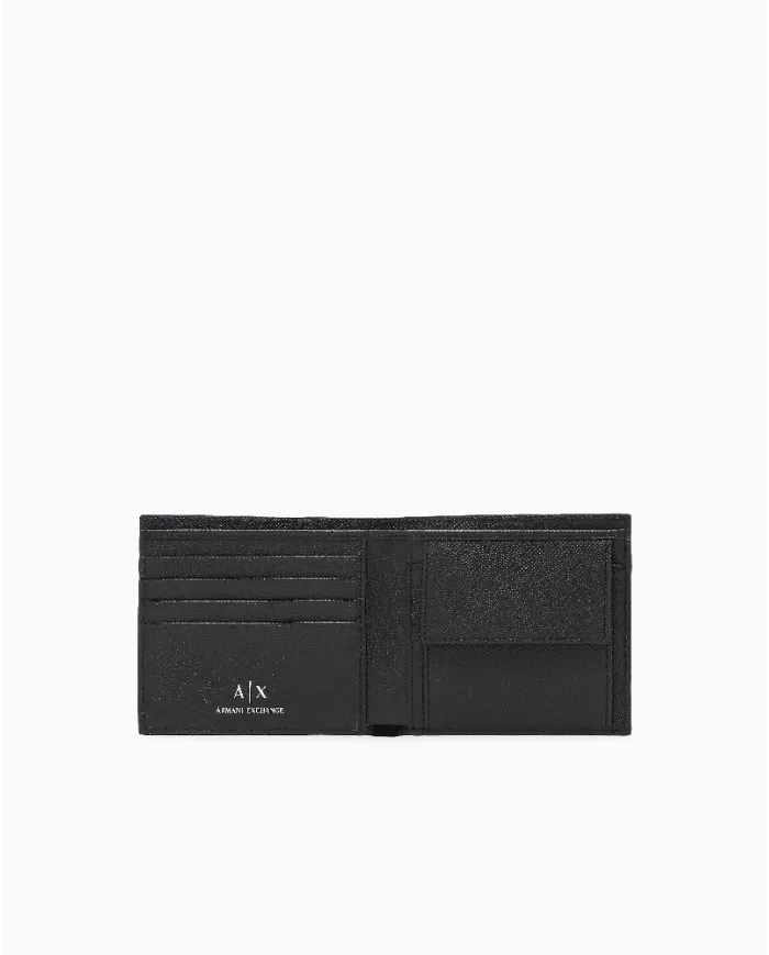 Armani Exchange Portafoglio piccolo per uomo Nero