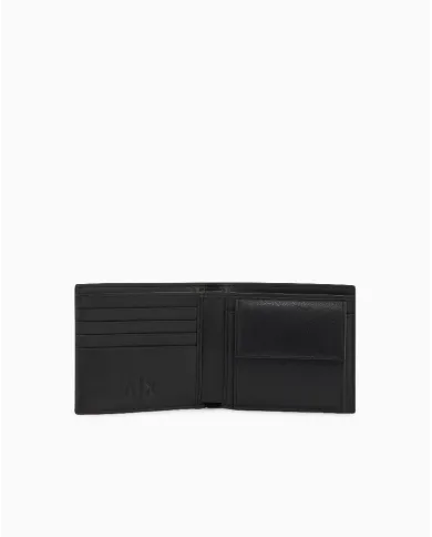 Armani Exchange Portafoglio piccolo per uomo Nero