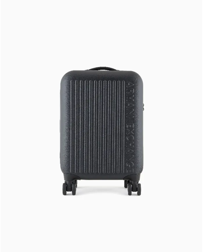 Armani Exchange Trolley bagaglio a mano Nero