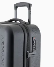 Armani Exchange Trolley bagaglio a mano Nero
