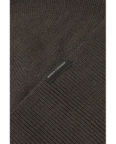 Armani Exchange Berretto uomo misto lana Verde