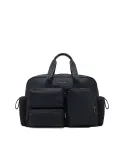 Armani Exchange Borsone in tessuto nylon Nero