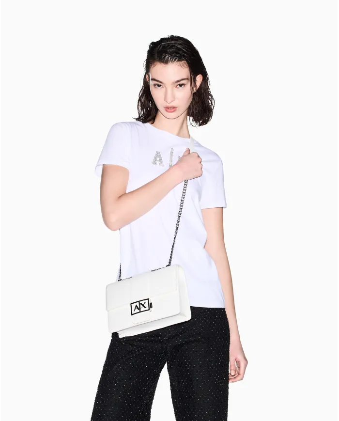 Armani Exchange Borsa a tracolla Bianco
