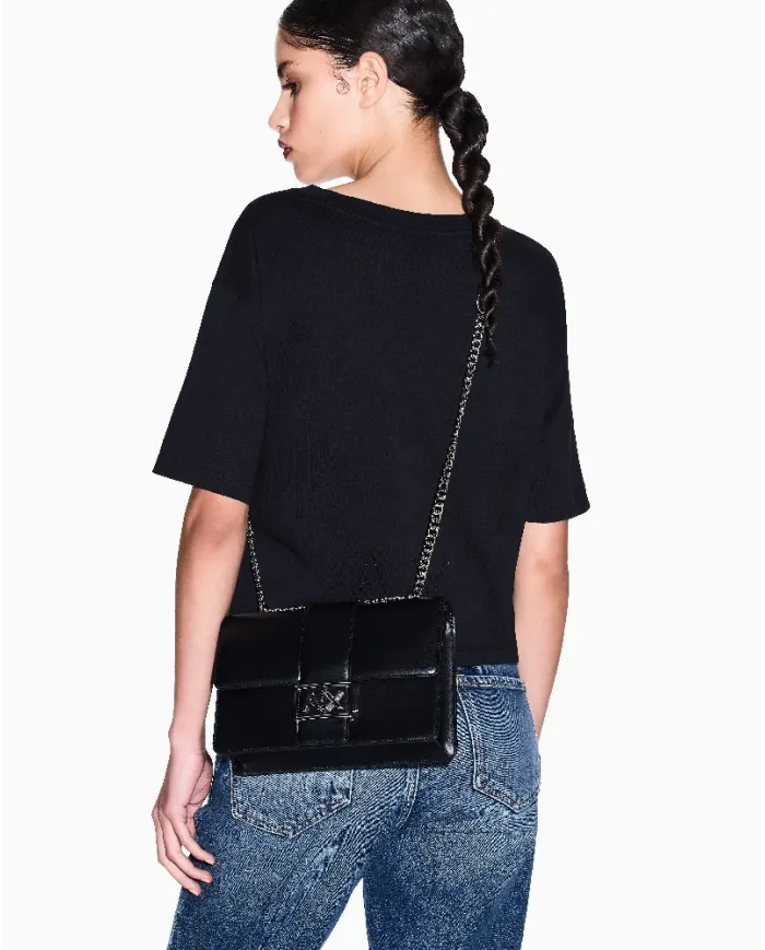 Armani Exchange Borsa a tracolla Nero