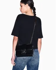 Armani Exchange Borsa a tracolla Nero