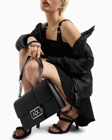 Armani Exchange Borsa a tracolla Nero