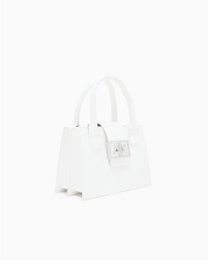 Armani Exchange Borsa a mano piccola Bianco