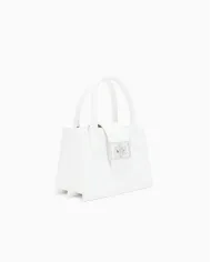 Armani Exchange Borsa a mano piccola Bianco