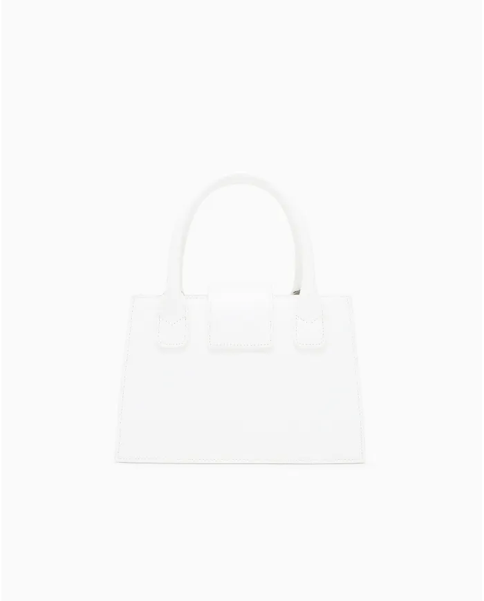 Armani Exchange Borsa a mano piccola Bianco