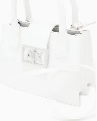 Armani Exchange Borsa a mano piccola Bianco