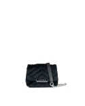 Armani Exchange Borsa piccola velluto Nero