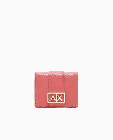 Armani Exchange Portafoglio piccolo donna Rosso Geranio