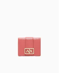 Armani Exchange Portafoglio piccolo donna Rosso Geranio