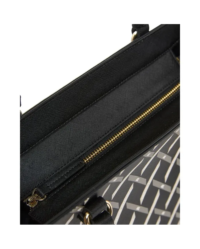 Armani Exchange Borsa grande logata Nero