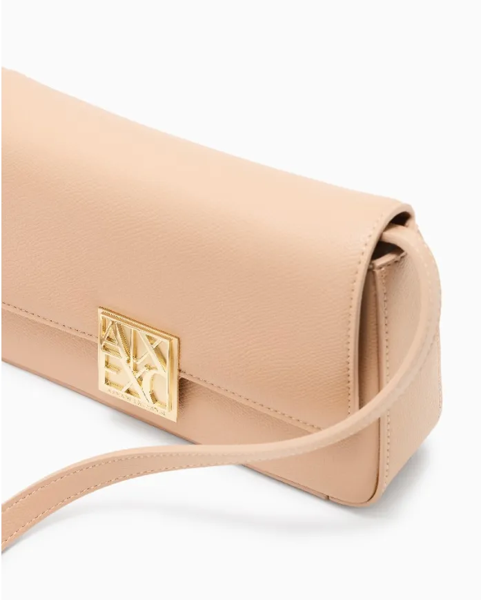 Armani Exchange Borsa bandoliera piccola Cipria