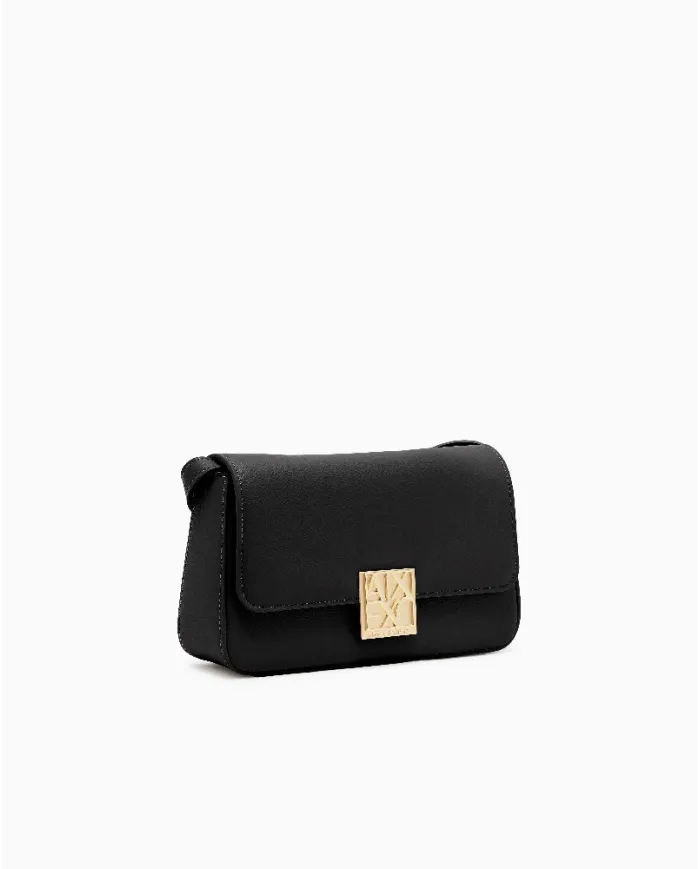 Armani Exchange Borsa bandoliera piccola Nero